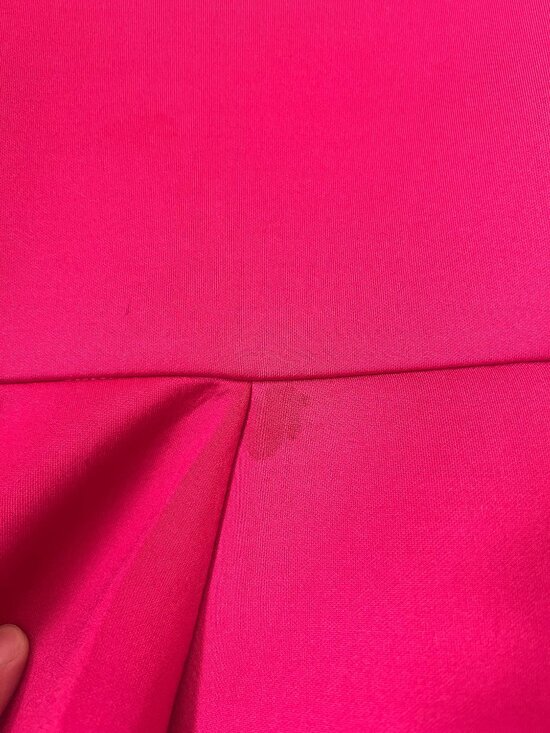 Zoë LTD Hot Pink Black Skater Dress Girls Size 10 Party Dress - Picture 4 of 5